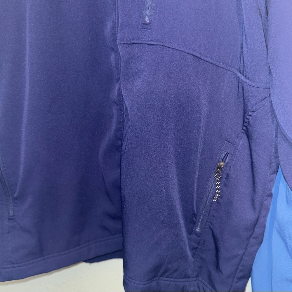 Snozu Men's Performance Jacket Softshell Weather Resistant Navy/blue  XXL​​​​ - Picture 2 of 11